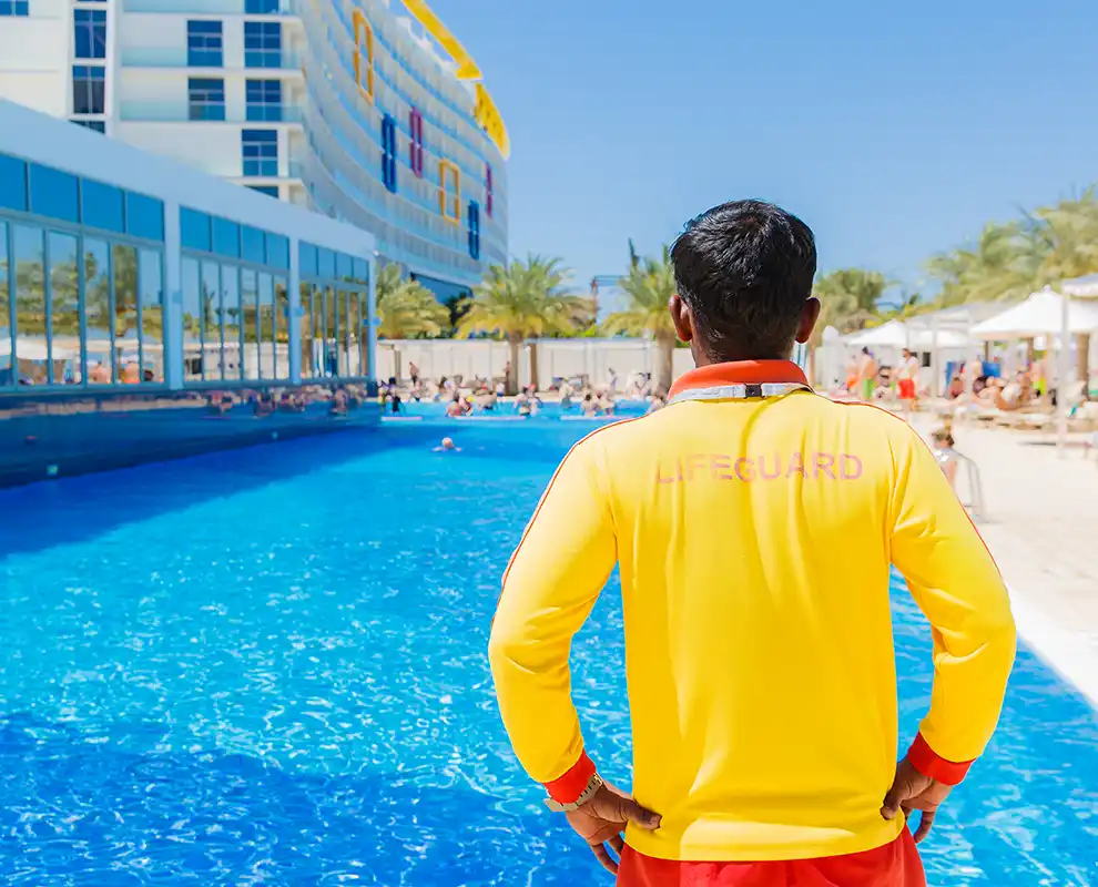 highly trained lifeguards in Dubai